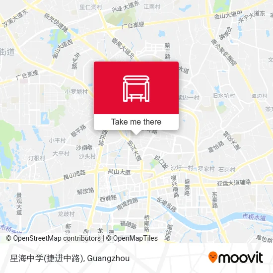 星海中学(捷进中路) map
