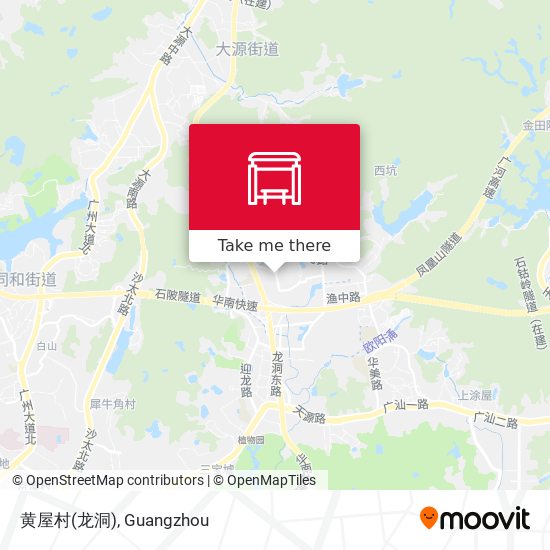 黄屋村(龙洞) map