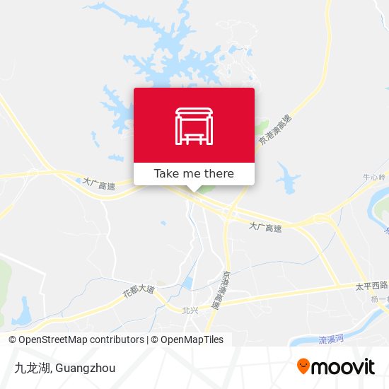 九龙湖 map