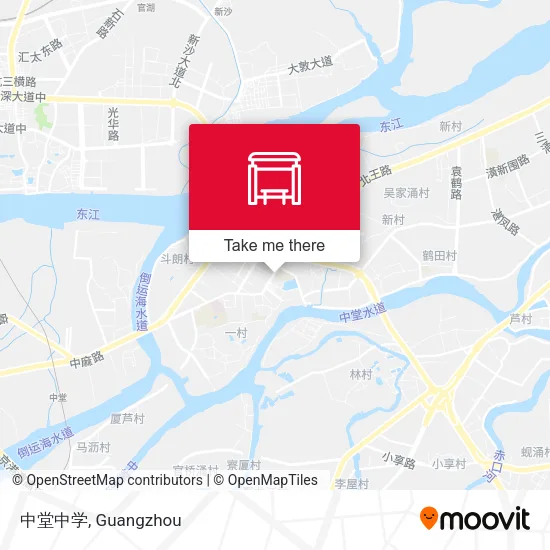 中堂中学 map