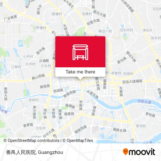 番禺人民医院 map