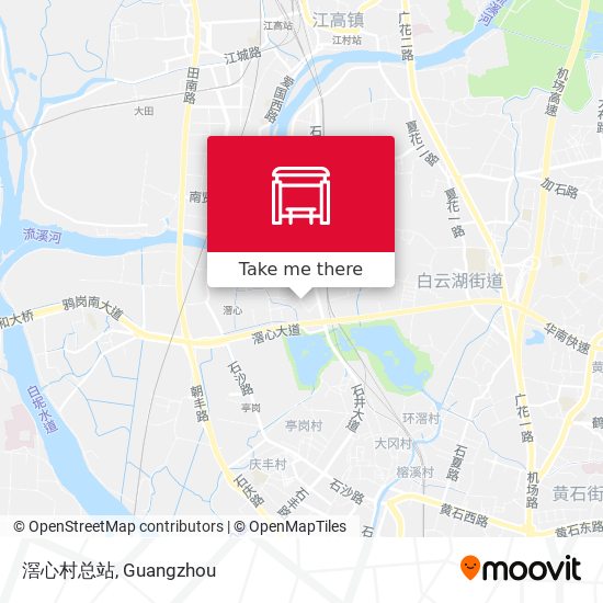 滘心村总站 map