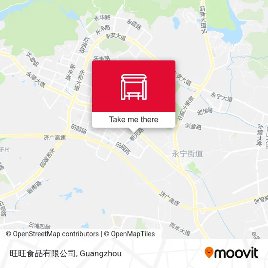 旺旺食品有限公司 map
