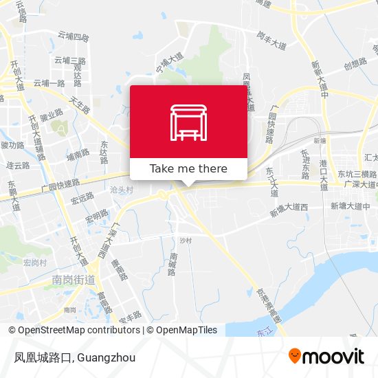 凤凰城路口 map