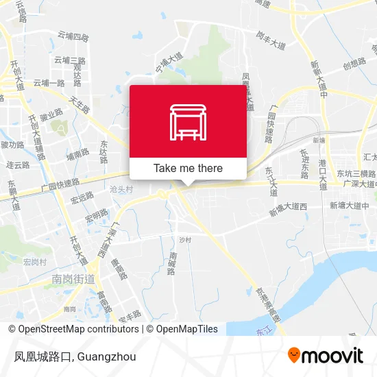 凤凰城路口 map