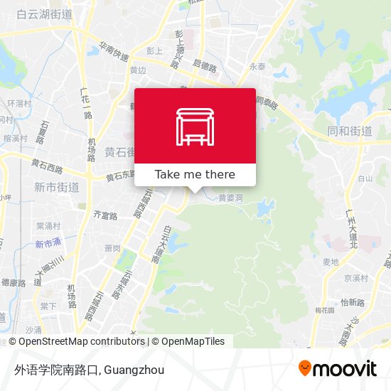 外语学院南路口 map