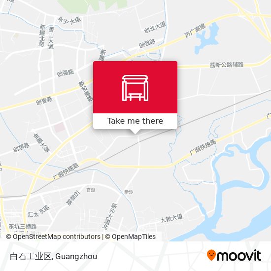 白石工业区 map