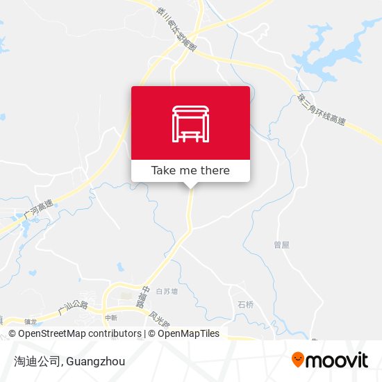 淘迪公司 map