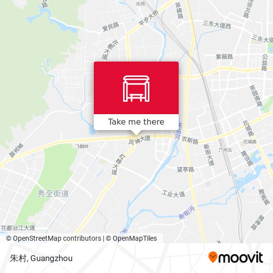 朱村 map