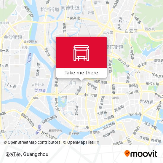彩虹桥 map