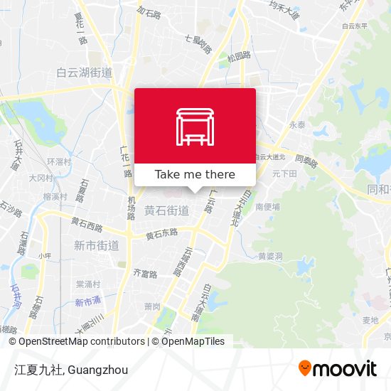 江夏九社 map