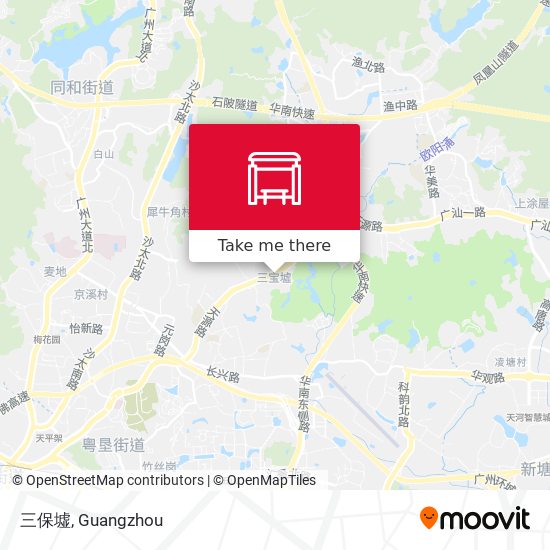 三保墟 map