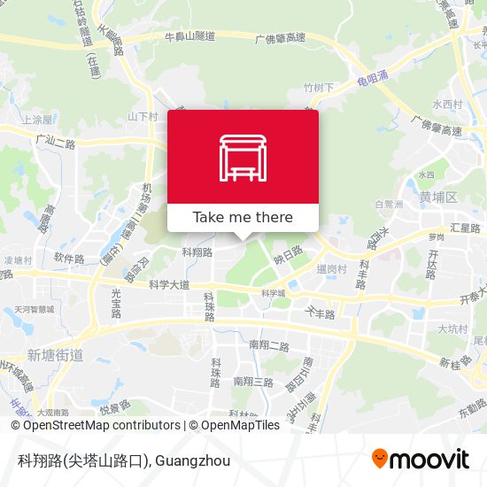 科翔路(尖塔山路口) map