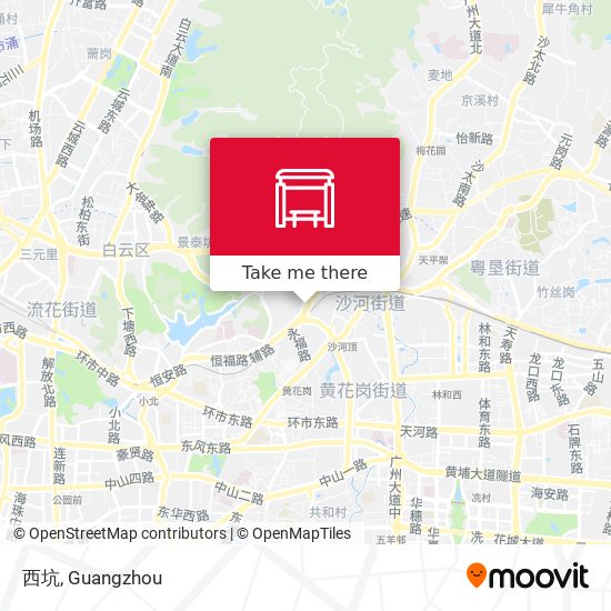 西坑 map