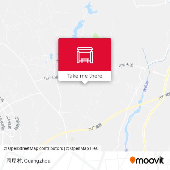 周屋村 map