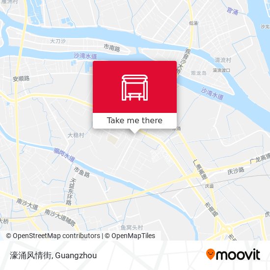 濠涌风情街 map