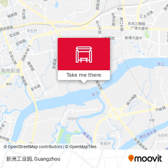 新洲工业园 map