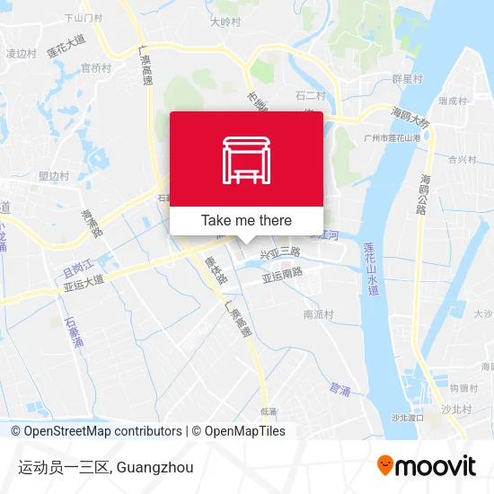 运动员一三区 map