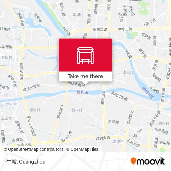 牛墟 map