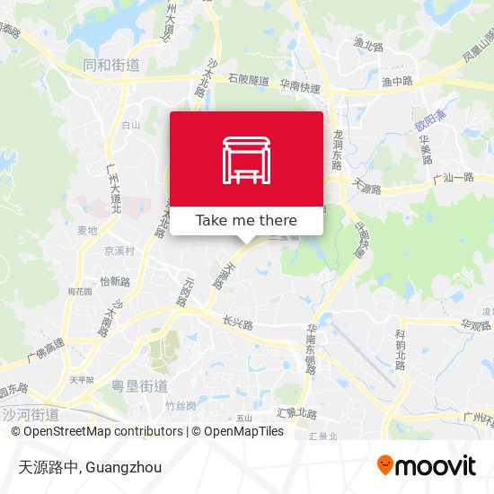 天源路中 map