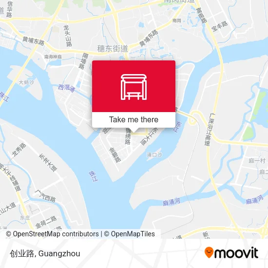 创业路 map