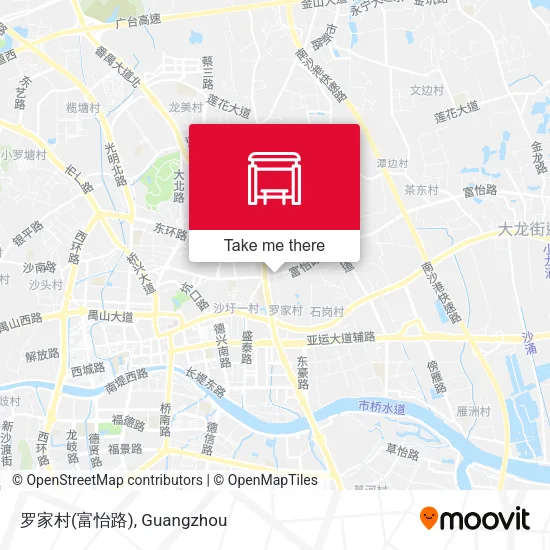 罗家村(富怡路) map