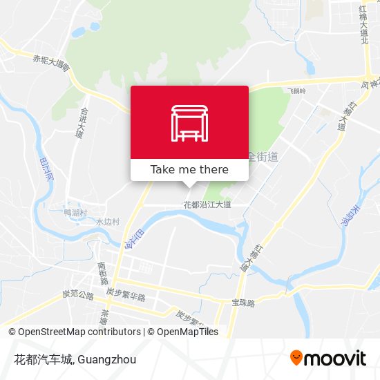 花都汽车城 map
