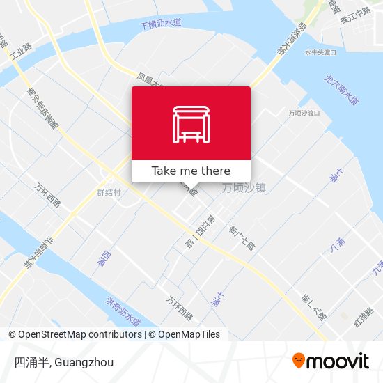 四涌半 map