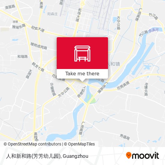 人和新和路(芳芳幼儿园) map