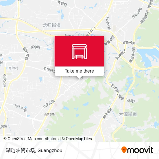 瑚琏农贸市场 map