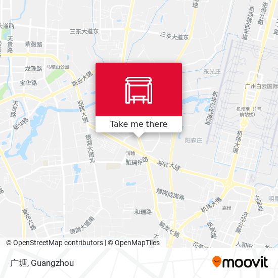 广塘 map