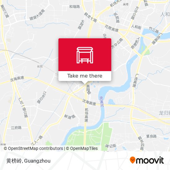 黄榜岭 map