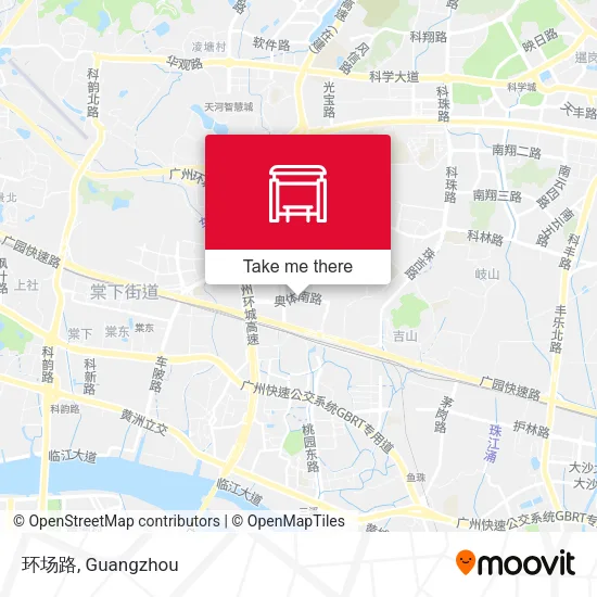 环场路 map