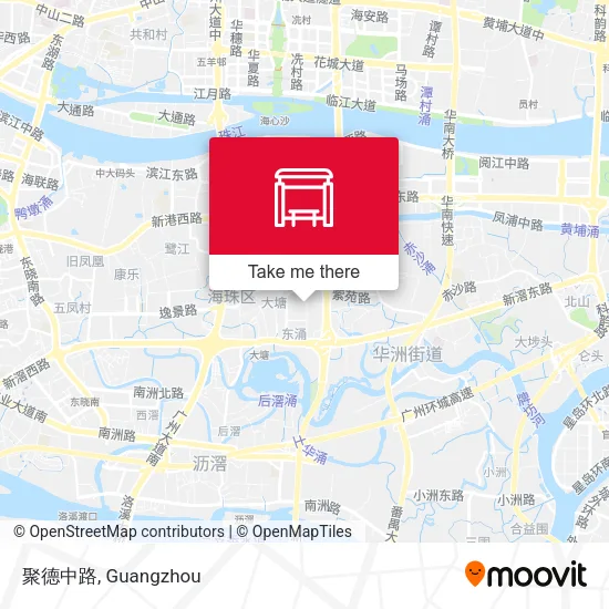 聚德中路 map