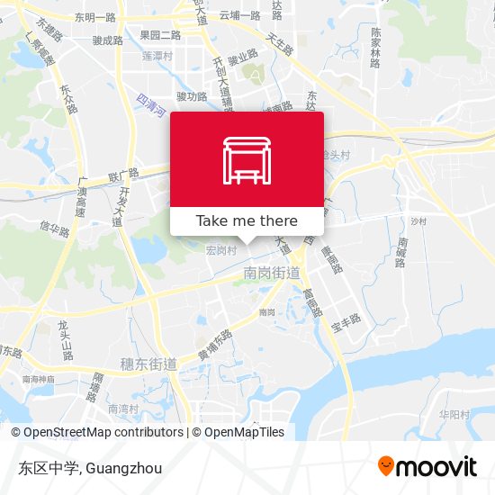 东区中学 map