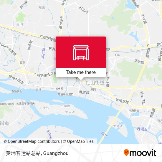黄埔客运站总站 map