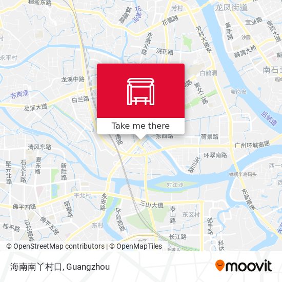 海南南丫村口 map