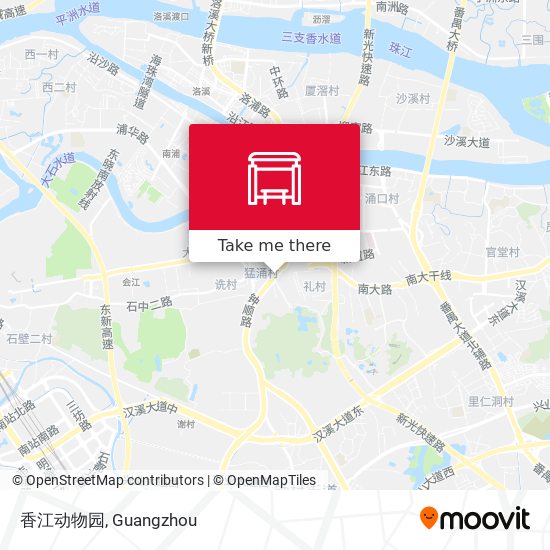 香江动物园 map