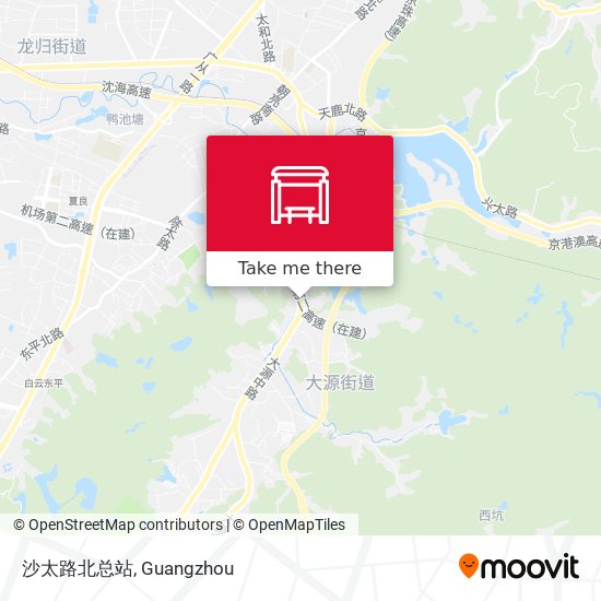 沙太路北总站 map
