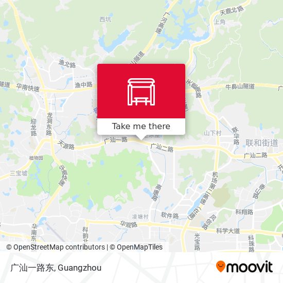 广汕一路东 map