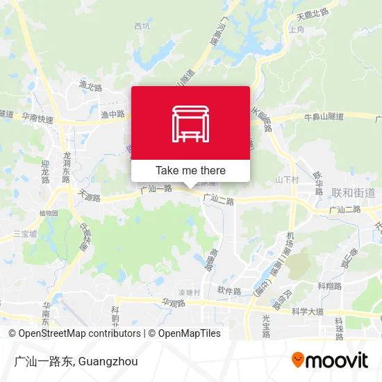 广汕一路东 map