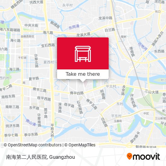 南海第二人民医院 map