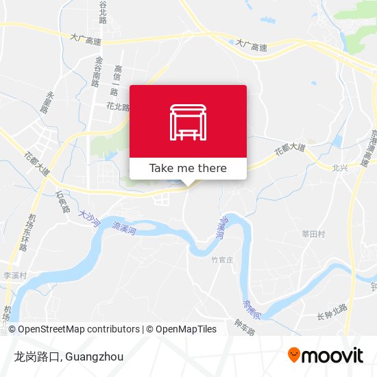 龙岗路口 map