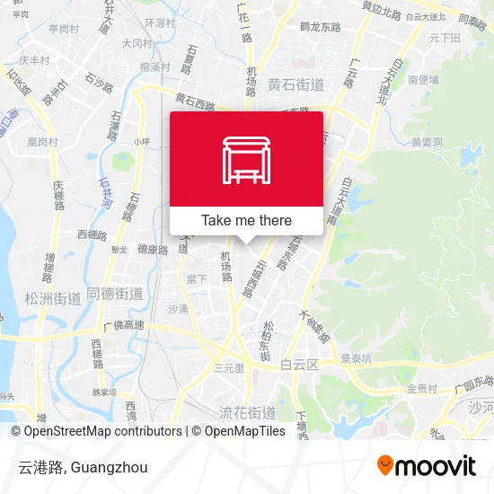 云港路 map