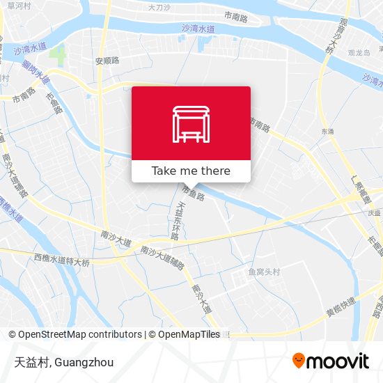 天益村 map