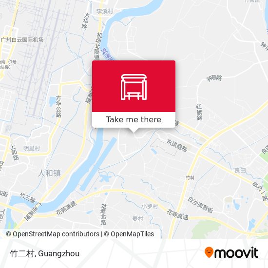 竹二村 map
