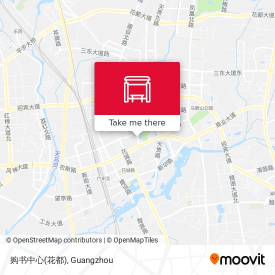 购书中心(花都) map