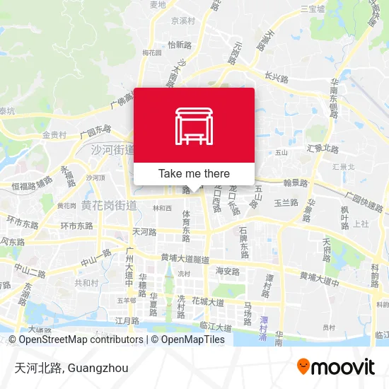 天河北路 map