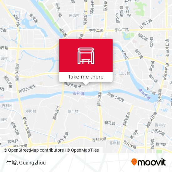 牛墟 map