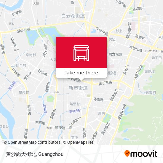 黄沙岗大街北 map